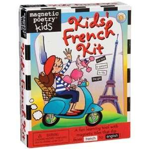  Magnetic Poetry Kids Magnetic French Kit Toys & Games