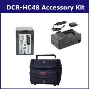  Sony DCR HC48 Camcorder Accessory Kit includes SDM 109 