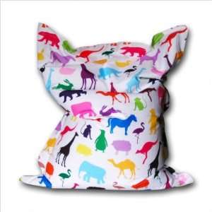   Bean Bag Chair in Happy Zoo Fabric (As Shown) Happy Zoo Home