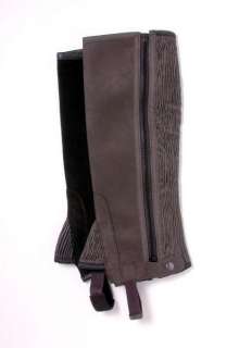 Tough 1 Luxury Synthetic Suede Half Chaps  