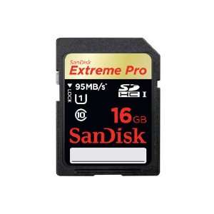  SanDisk Extreme Pro 16GB, SDHC, UHS 1 Flash Memory Card 