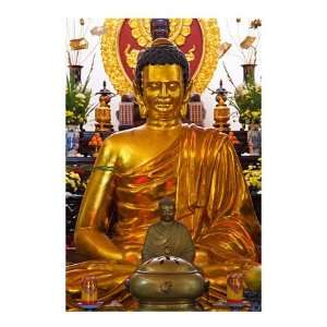  Statue of Buddha in a Temple, Long Son Pagoda, Nha Trang 