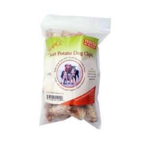   Organic Sweet Potato Dog Chips   4 oz bag   Made in USA: Pet Supplies