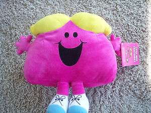 LITTLE MISS CHATTERBOX PLUSH / PILLOW 2008 WITH TAG  