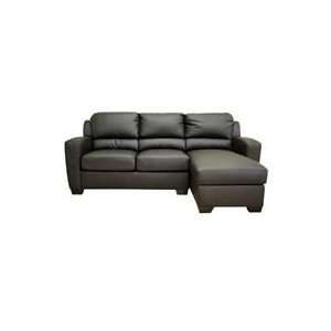  Dacia Black Bonded Leather Sofa Bed RCF by Wholesale 