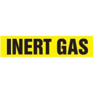  INERT GAS   Cling Tite Pipe Markers   outside diameter 2 1 