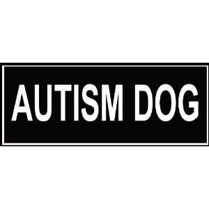  Dean & Tyler Autism Dog Patches   Fits Medium Harnesses 
