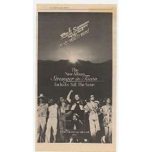  1978 Bob Seger Stranger in Town Album Promo Print Ad 