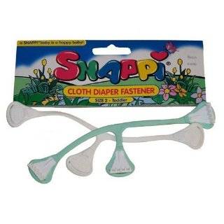 Snappi Cloth Diaper Fasteners   Toddler Size 2   Pack of 2 (Mint Green 