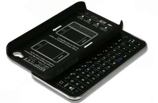 Sliding Bluetooth Keyboard+Hard Case for iPhone 4 and 4S~ White or 