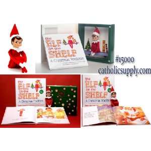   Shelf Gift Set A Christmas Tradition, Elf and Book Set Everything