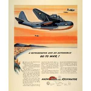  1942 Ad Vought Sikorskys Nash Kelvinator Navy World War II 