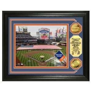 Citi Field 1st Game 24KT Gold Coin Photo Mint  Sports 