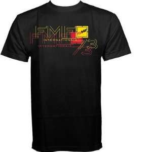  FMF Apparel Tech T Shirt   Large/Black Automotive