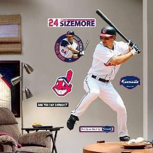 Cleveland Indians Grady Sizemore Wall Graphic  Sports 