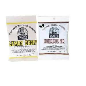  Claeys Natural Lemon and Natural Horehound (1 6oz Bag of 