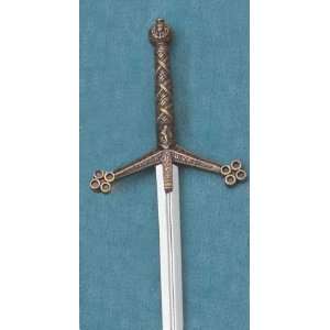  MEDIEVAL CLAYMORE LETTER OPENER (WITH SCABBARD 