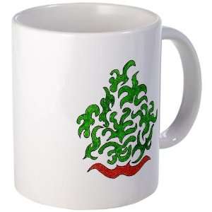 Ornamental House Tree Cup Christmas Mug by   