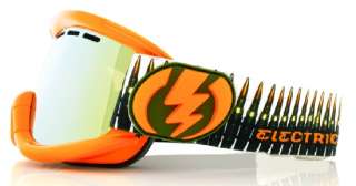 NEW Electric EG1 Ammo Belt Orange mirrored ski snowboard goggles 2 