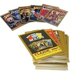  100 Classic Pulp Trading Cards Boxed Set   Sci fi Magazines 