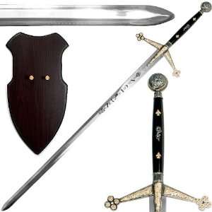   Quality WhetstoneT Colossal Royal Claymore Mathews Sword   56.5 In