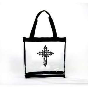  Clear Medium Tote Bag Cross Arts, Crafts & Sewing