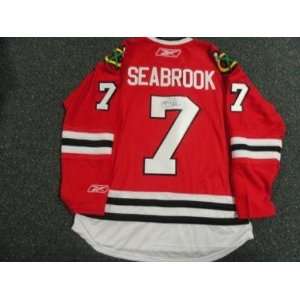  Autographed Brent Seabrook Jersey   2010 Stanley Cup 