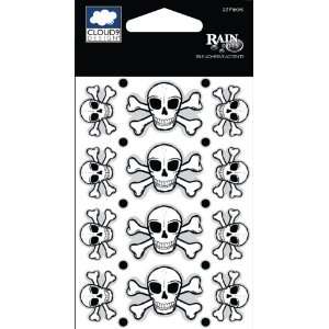   Cloud 9 Design Skulls Rain Dots Epoxy Stickers Arts, Crafts & Sewing