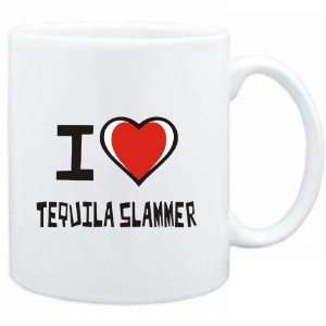    Mug White I love Tequila Slammer  Drinks