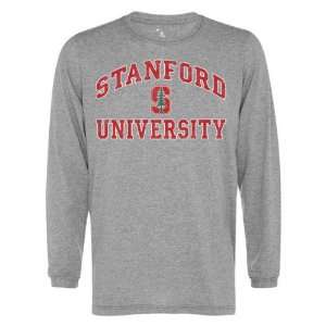  Stanford Cardinal Old School Grey Vintage Tri Blend Long 