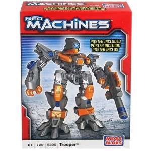  Mega Bloks Neo Machines Figure [Trooper 6396] Toys 