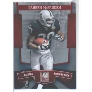  Darren McFadden / Oakland Raiders / 2010 Donruss Elite NFL 
