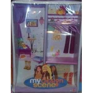    MY DESIGN SCENE BARBIE Doll Clothes CLOSET & Hangers Toys & Games