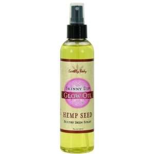  Glow massage oil   8 oz skinny dip: Beauty