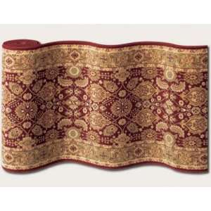   Rugs Royal Kashimar All Over Vase Persian Red Roll: Home & Kitchen