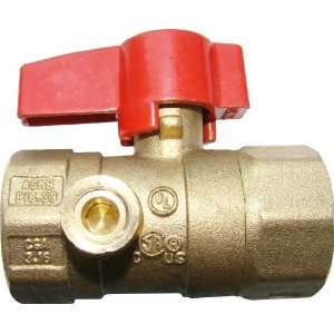  Industrial Grade GBVD 01 Gas Ball Valve w/Side Tap 3/4 