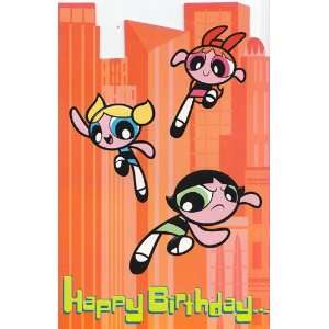   Card Birthday Powerpuff Girls Happy Birthday Health & Personal Care