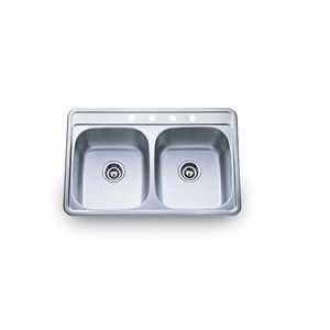  Top Mounts Stainless Steel Sinks cUPC PL 910 1 18G: Home 