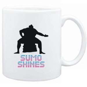  Mug White  Sumo shines  Sports: Sports & Outdoors