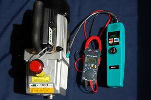 HVAC Tool Ki SettVacuum Pump+Leak Detector+Clamp Meter  