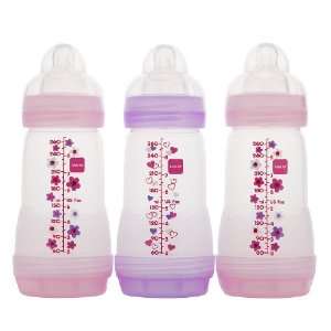  Anti Colic Bottle 8oz 3pack Girls: Baby
