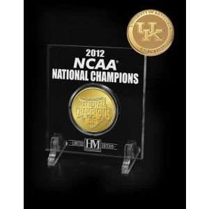   Mint 2012 NCAA National Champ 3x3 Acrylic Coin