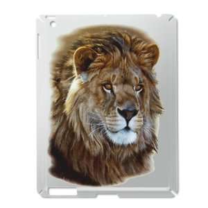  iPad 2 Case Silver of Lion Portrait 