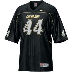  Nike Colorado Buffaloes #44 Black Replica Football Jersey 