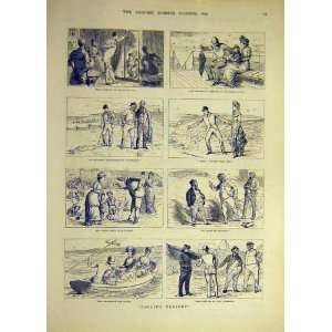  1893 Comedy Accidents Sketches Romance Hunting Field
