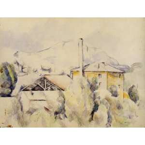   Paul Cezanne   24 x 18 inches   The Lime Kiln (aka The Mill at the
