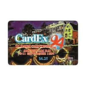  Collectible Phone Card: $6.25 CardEx 94 Convention 