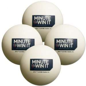  Minute To Win It Ping Pong Ball   Set of 4 Everything 