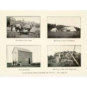  1907 Halftone Print Salvation Army Settler Tisdale 