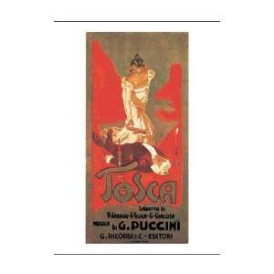  Puccini   La Tosca Poster Print